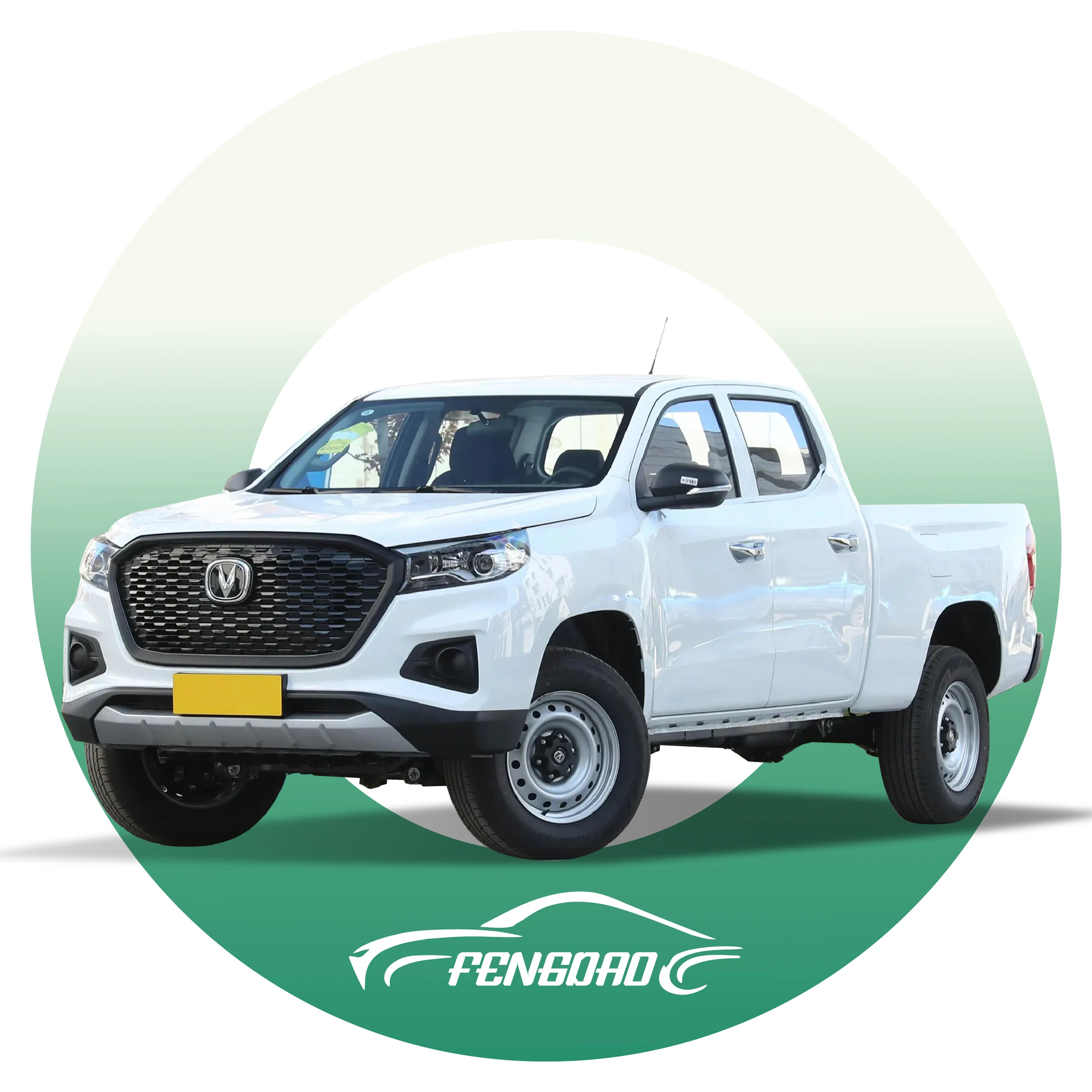 Good Performance 4 Door 5 Seat 2 Row 2.0T 390Nm Middle-size Changan Pickup High Speed 180kmh Changan F70 Gasoline Petrol Pickup