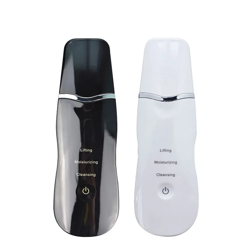 Portable Home Use Beauty Ion Facial Peeling Deep cleaning  Ultrasonic Skin Scrubber