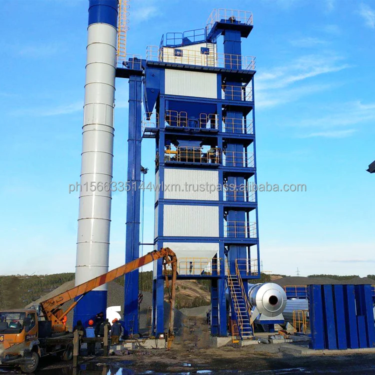 LB2500 asphalt plant diesel roady asphalt mixing plant