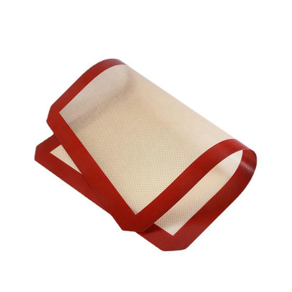42*29.5cm Multiple Color NonStick Silicone Baking Mat Baking Pastry Tools Rolling Dough Mat Regular Size For Cake Cookie Macaron
