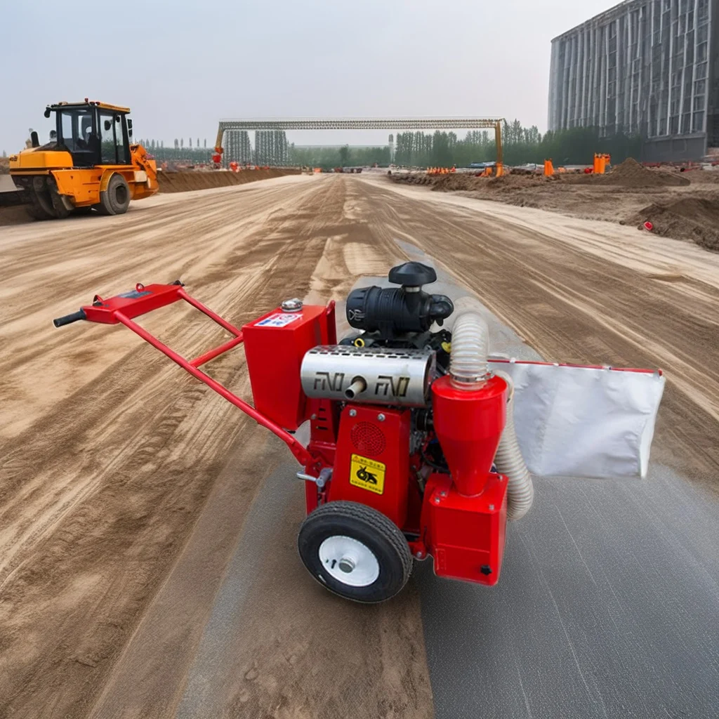 FND-K25A Hand Push Asphalt Road Crack Router New Condition Cutting Grooving Machine Concrete Pavement Core Engine-FANUODE