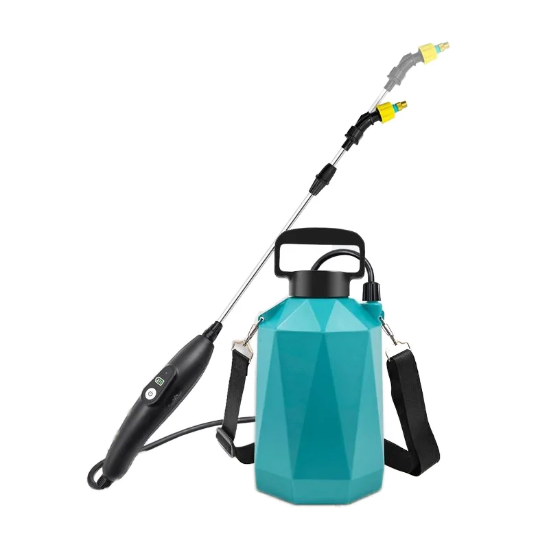 5L Electric garden lawn sprayer agriculture electric high pressure water pump sprayer watering can shoulder nozzle power