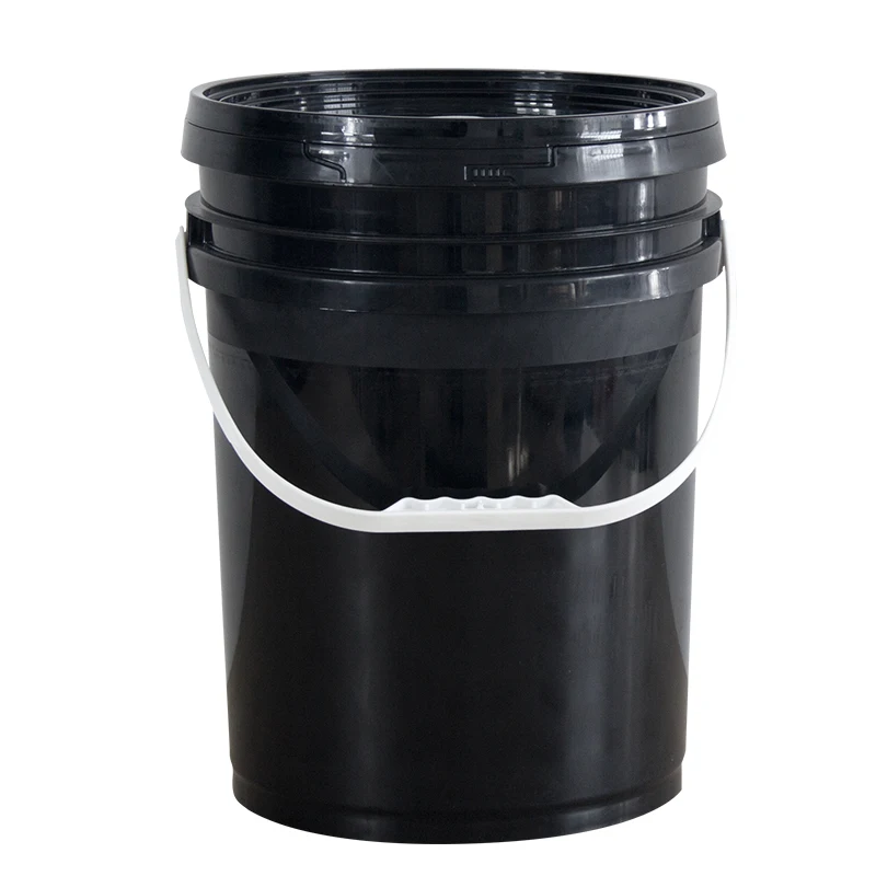 
Wholesale 1L-50L White Thickened Round Pails Plastic Paint Buckets 