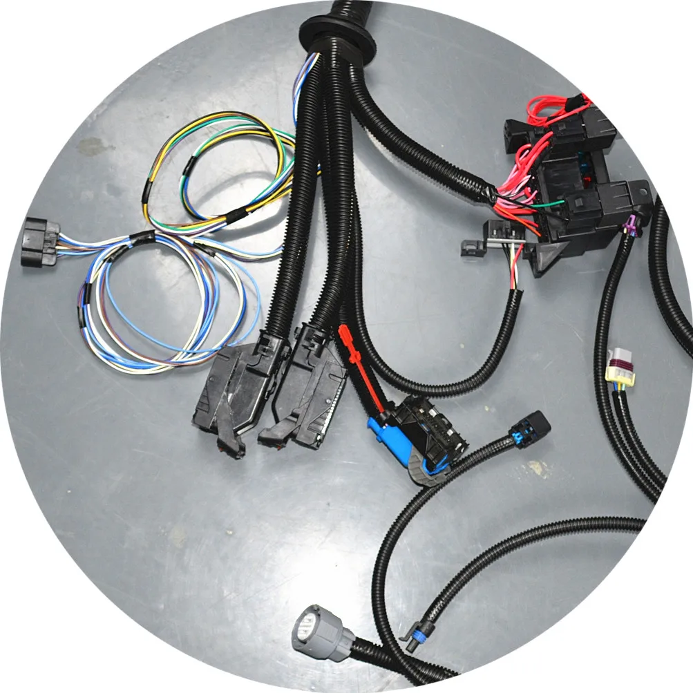 Complete Stand Alone DBW Engine Wire Harness  6.2L W/6L80E 1214 2008-2015 LS3  EV1 EV6 Multec STANDALONE