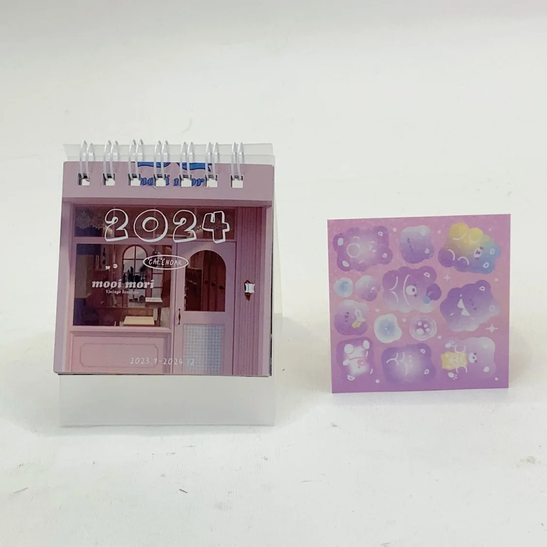 Custom pocket calendar a4 personalized photo calendars offset paper new table calendar for company gift ideas 2024