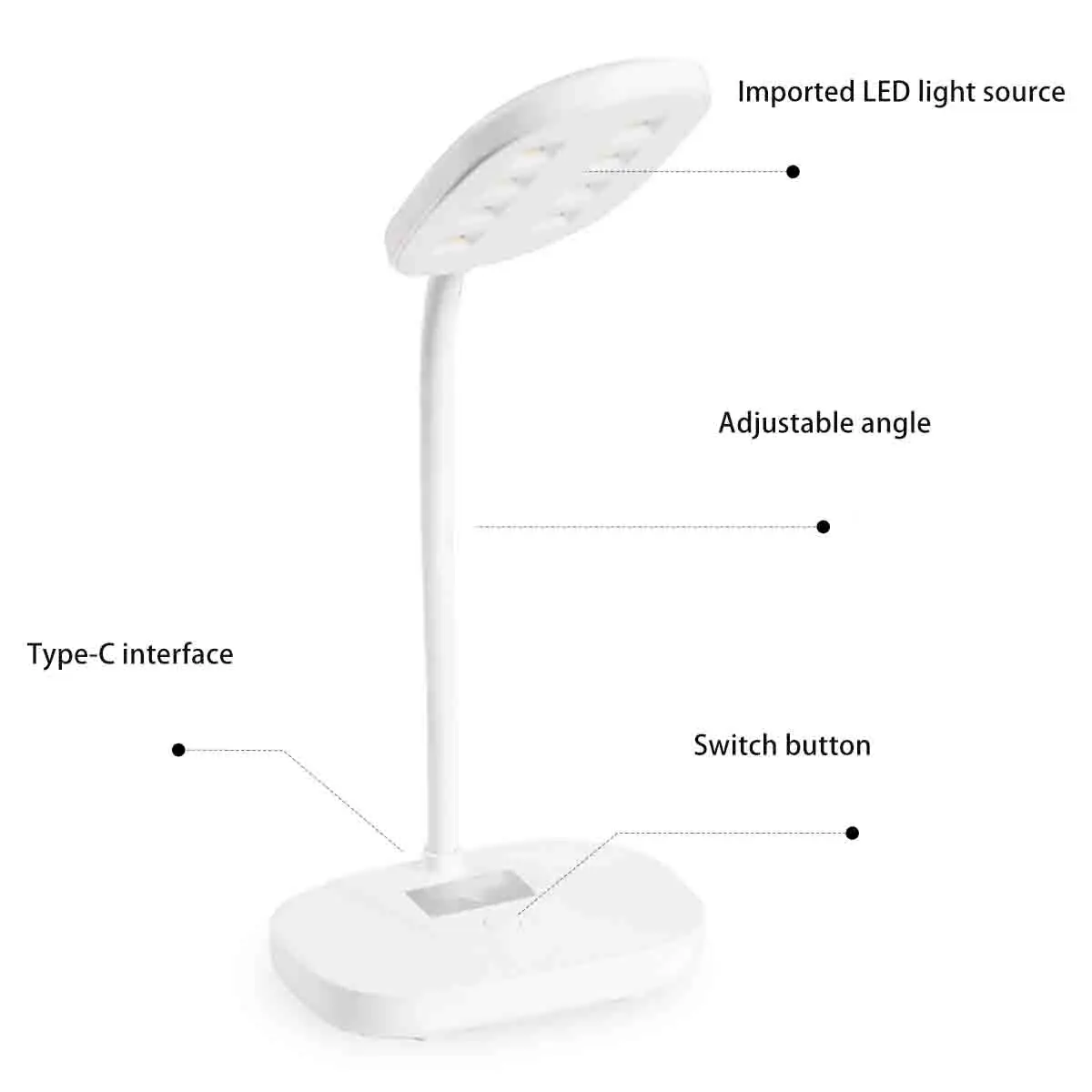 Hot Sale Rechargeable Mini Led Uv Nail Lamp Cordless Manicure Nail Table Lamp for Gel Nail Polish Curing