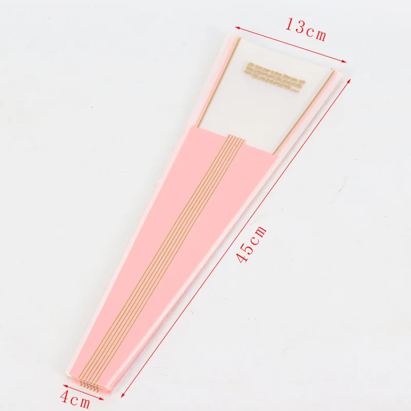 Flower Sleeves Scrub Colored Bopp Flower Sleeve Single Rose Transparent Flower Sleeve