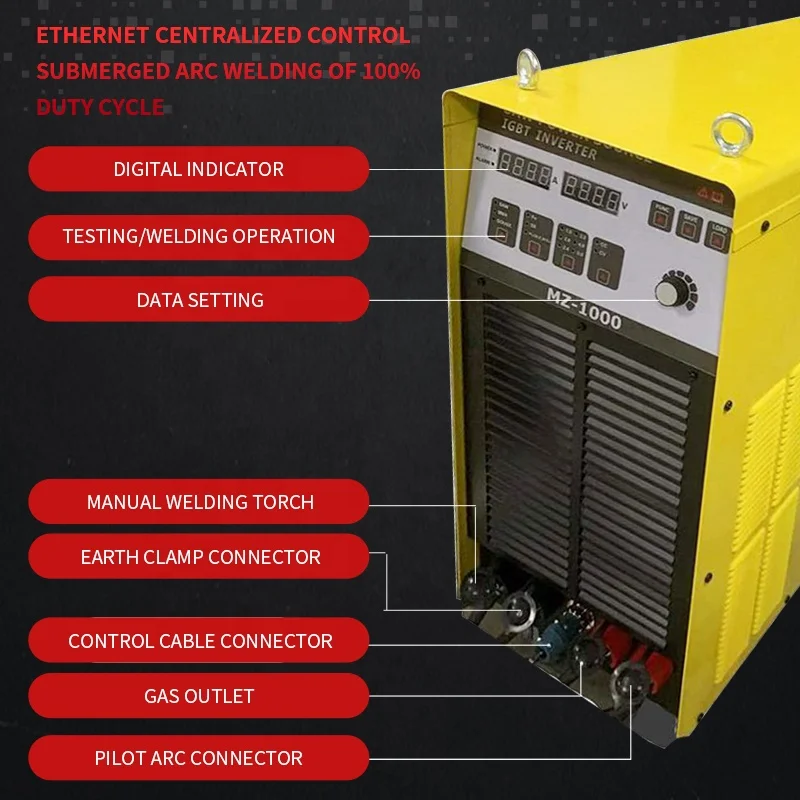 Новейшие продукты сверхмощный аппарат для дуговой сварки модули Ethernet и связи оборудование погружной MZ1000