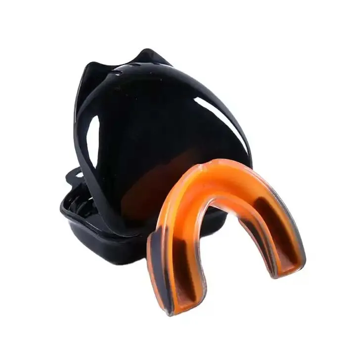 2022 Sports Mouth Guard for Boxing MMA Football Rugby Teeth Grinding Protection with Custom Logo Fronts Gum Shield