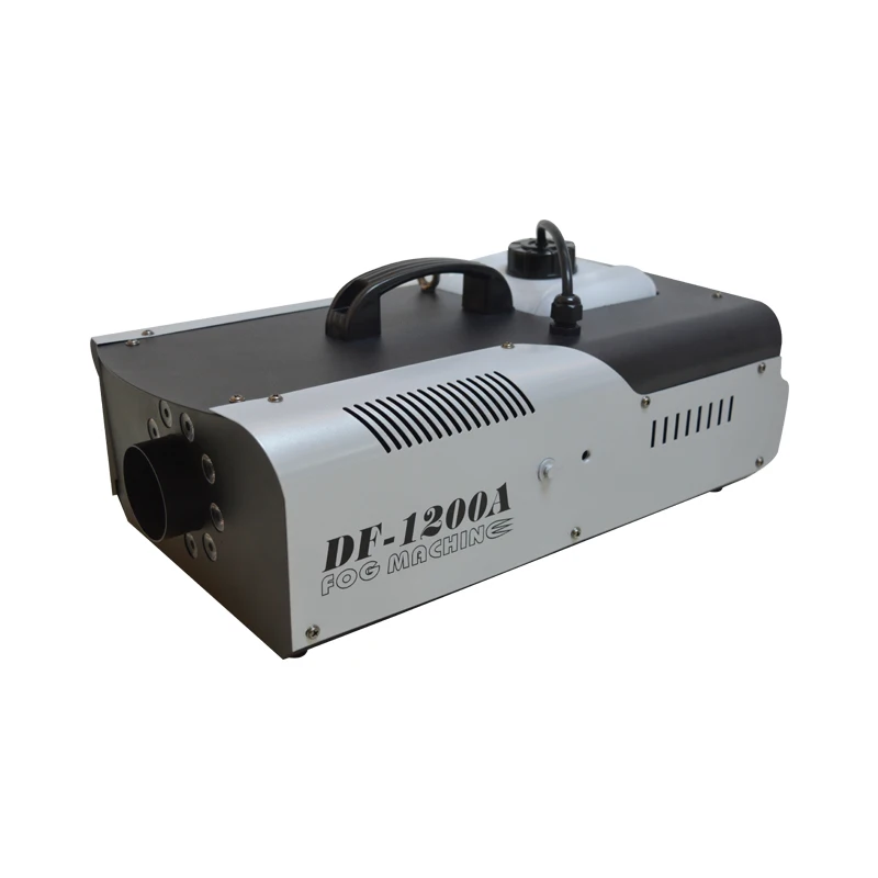 Fantastic quality durable 1500W 9*3W LED fog machine     digital display + DMX512 controller
