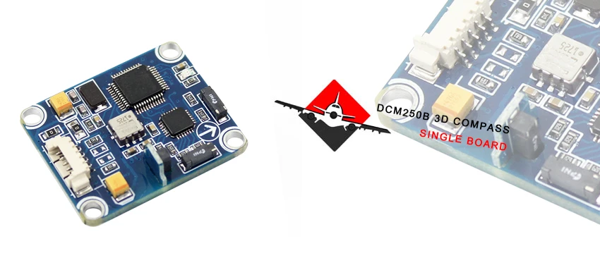 Высоконадежный цифровой компас 3D MEMS с протоколом NMEA
