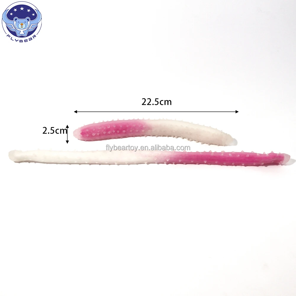 2024 New Hot Selling TPR Stretchy Soft toy Sea Cucumber  Squeeze Toy Customized  Children Gift Soft Cute Toy