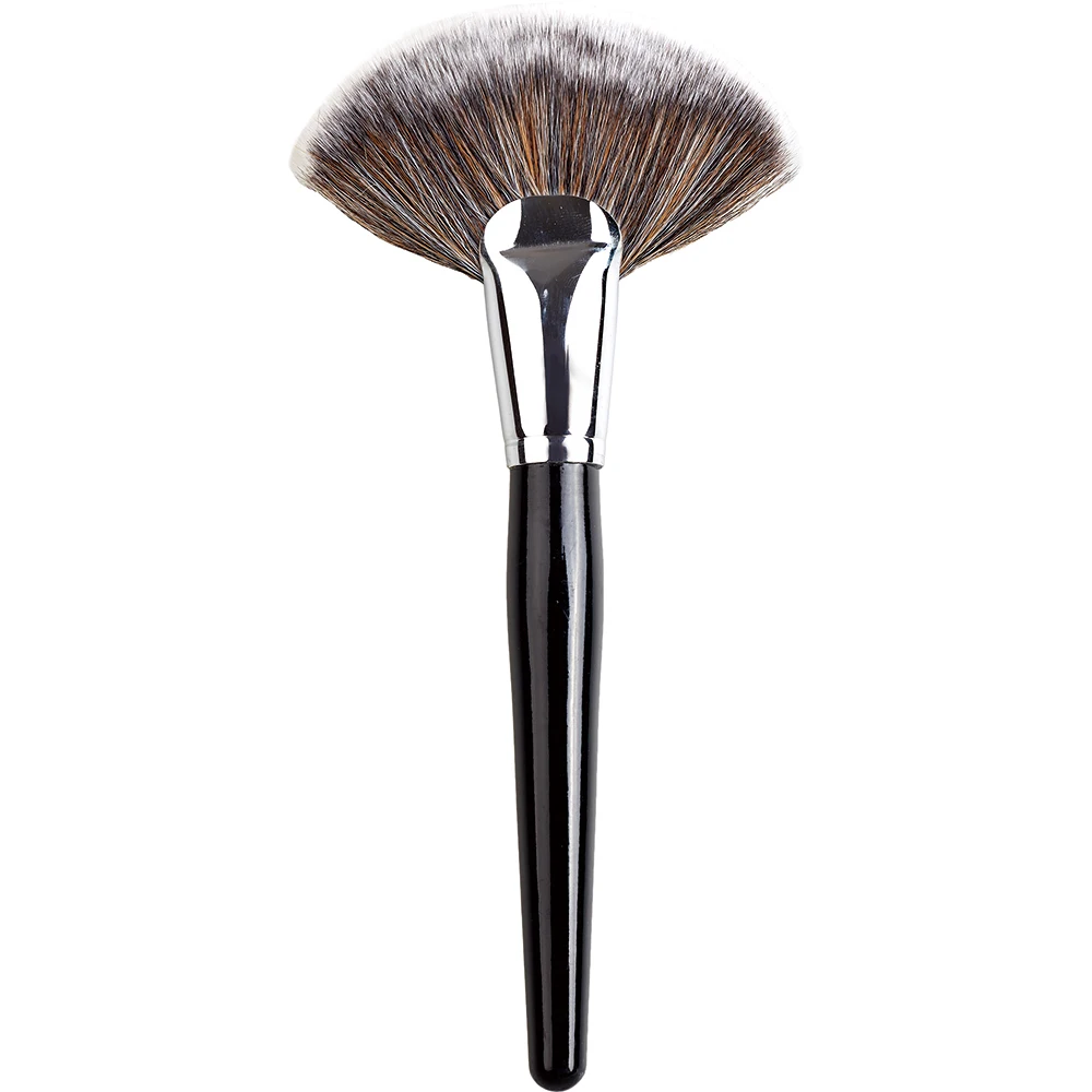 YRX W062 High Quality Pro Fan Makeup Brush,Copper Ferrule Makeup Brush,Factory Directly Supply