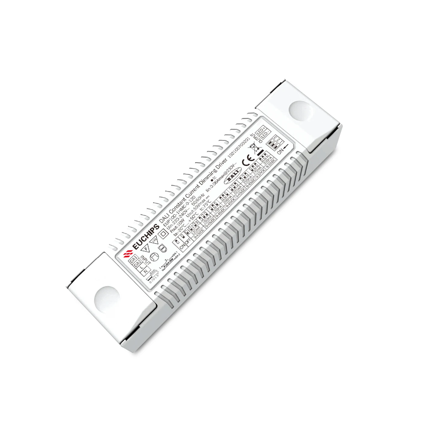 EUCHIPS DALI 10W constant current Led spotlight Led downlight dimmer driver Led Dimming Driver Single Dimmable led driver 300mA