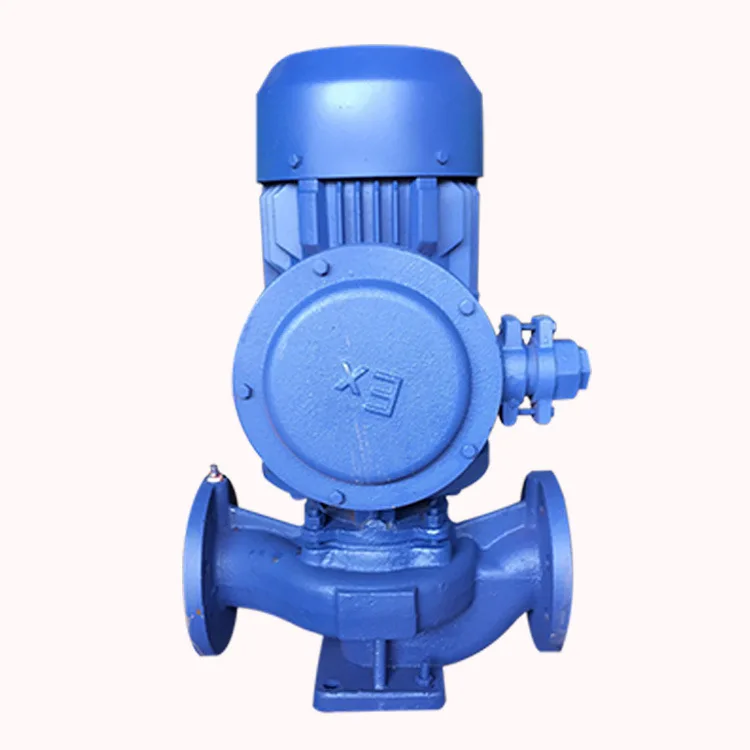 7m3/H Flow 34.5m Head 2.2kw Vertical Centrifugal Booster Pipeline Pump for Cold and Warm Water Circulation Pressurization