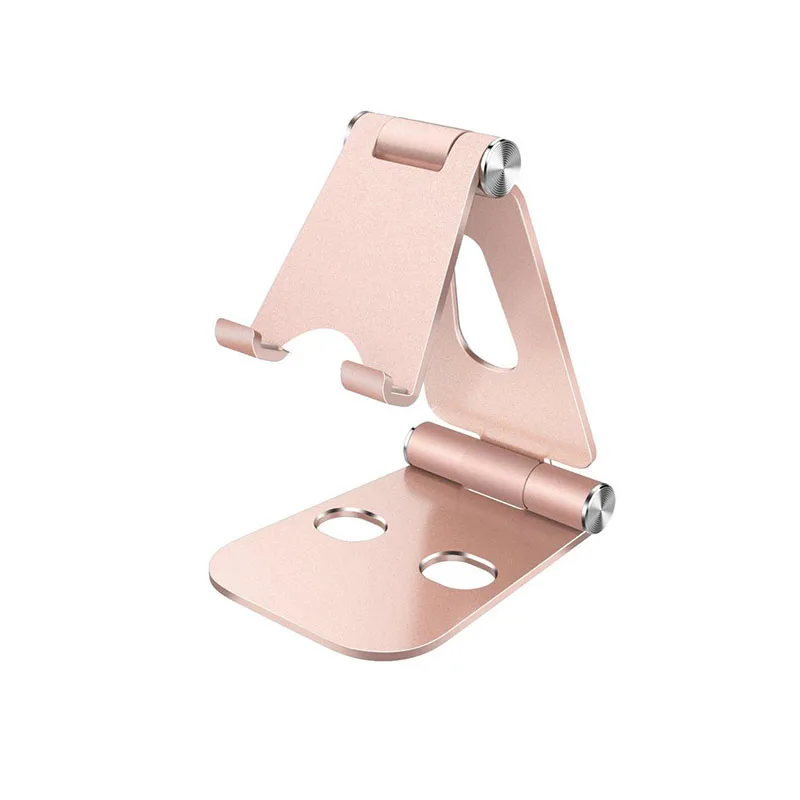 Вращающаяся регулируемая настольная подставка из сплава для смартфона мобильного телефона металлическая вращающаяся на 270 градусов