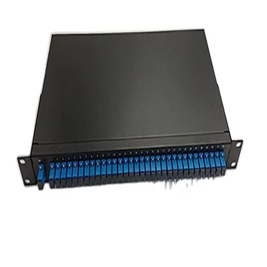 fttx solutions 1x32  Rack Mount type plc splitter1x2 1x4 1x8 1x16 1x64  plc splitter  enterprise  optic fiber optic equipment  splice 19 Inch