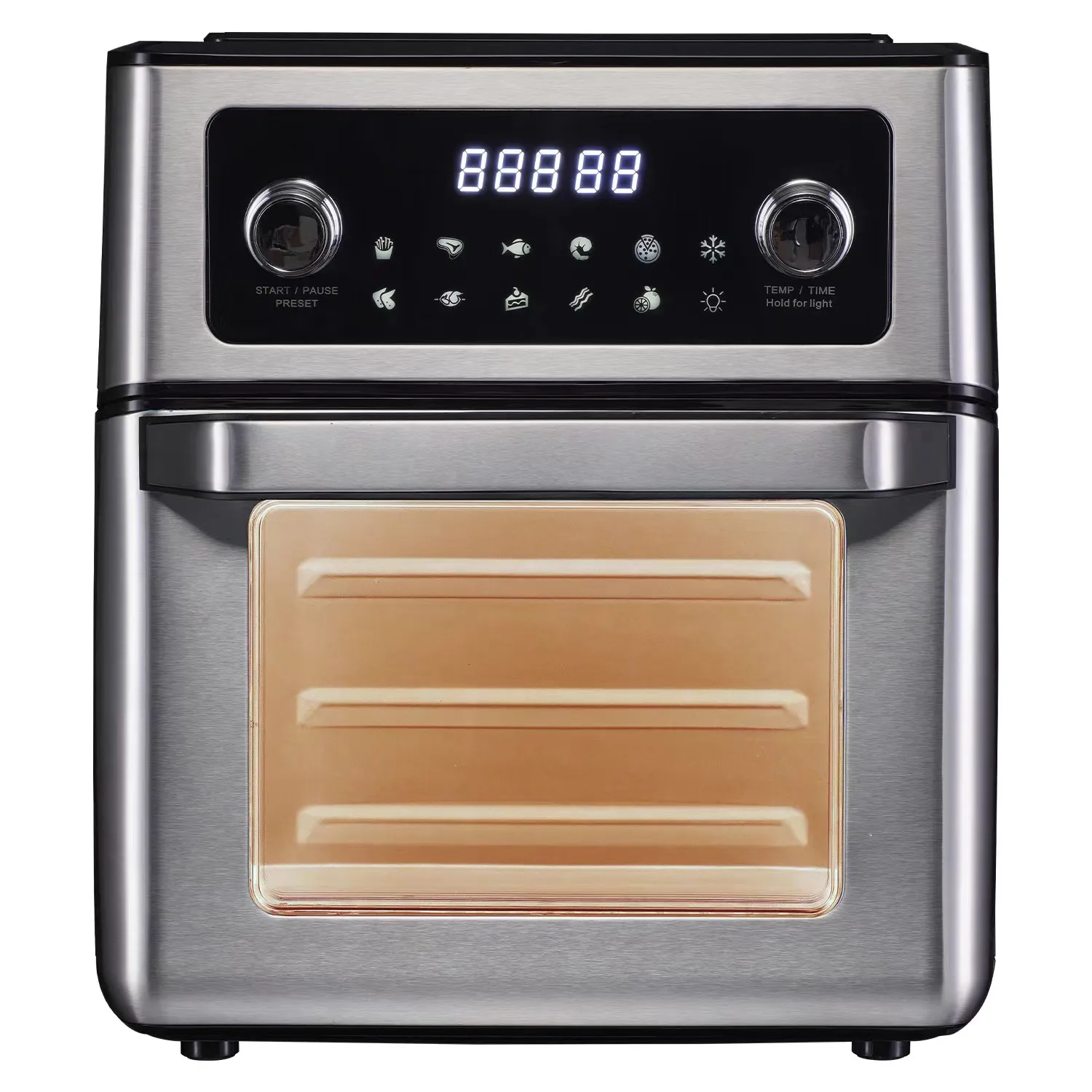 buy view window stainless steel healthy smart toaster 110v for usa baking industrial 13 qt digital screen air fryer oven 13 qt