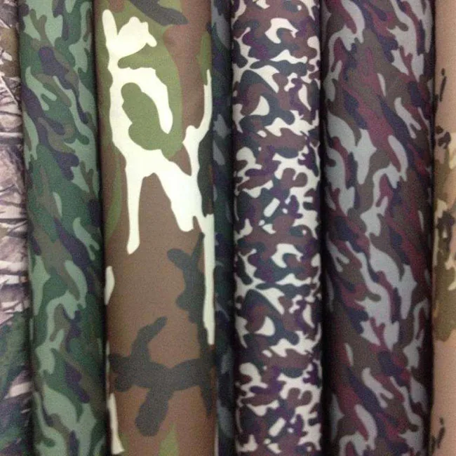 Good supplier Tela oxford 100% polyester dyed new custom twill camouflage printed fabric