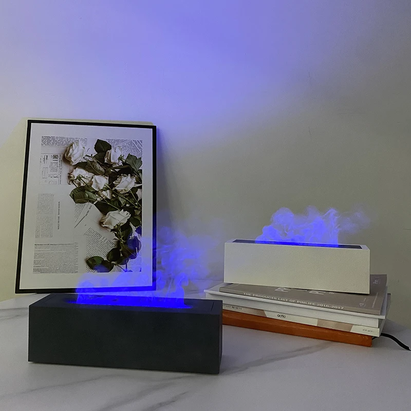 200 мл креативный USB-увлажнитель воздуха Depulat двухцветный распылитель E Flame с эфирным