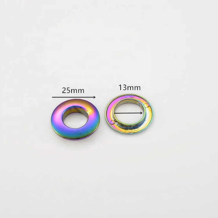 Hot Selling Curtain Grommets Big Size Metal Zinc Alloy Fastener Eyelets For Grommets