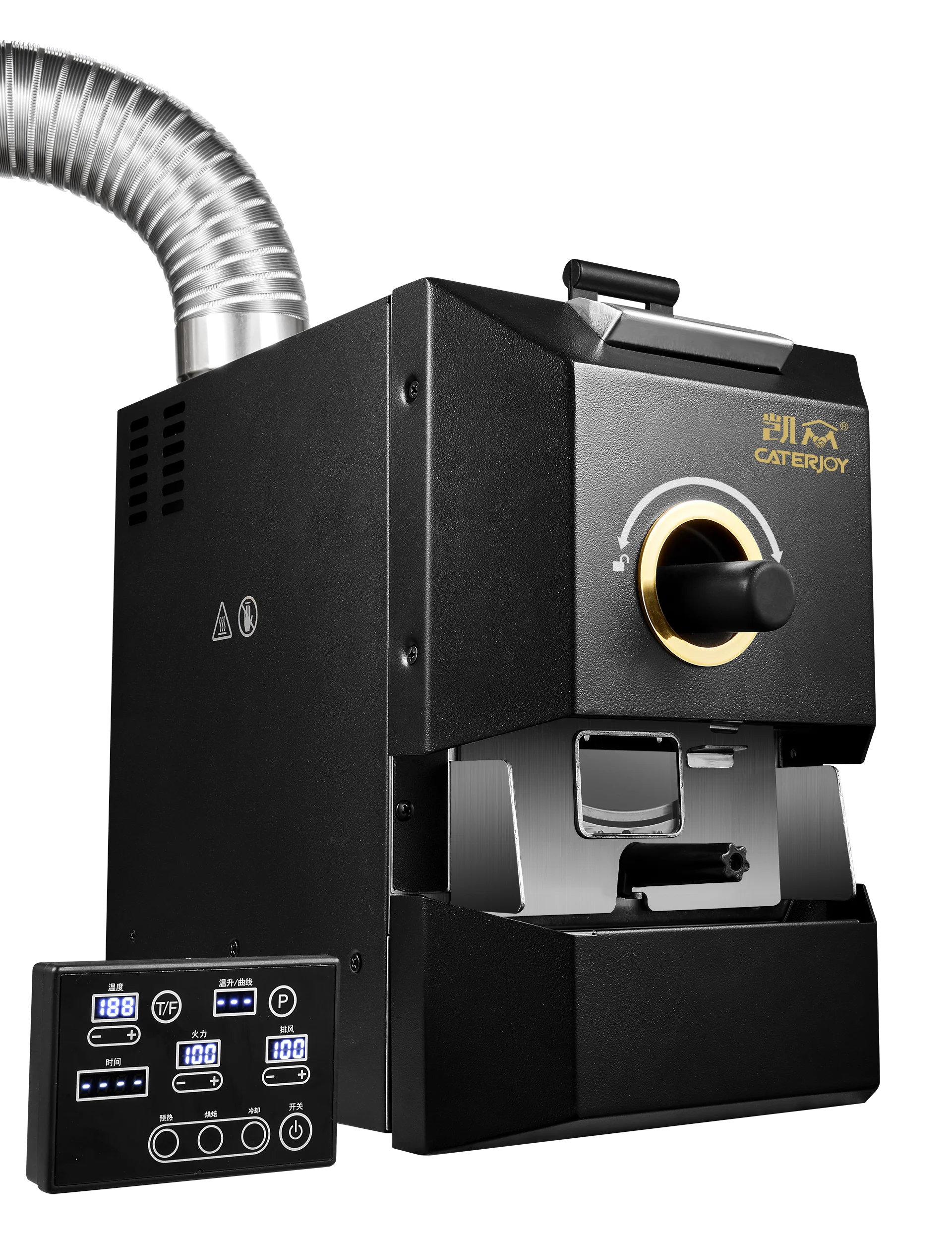 Surewin Smokeless Electric home use easy operating coffee bean roasting small coffee roasting machines coffee roaster