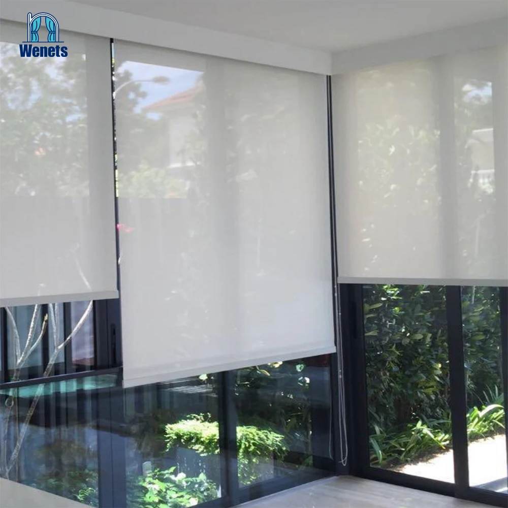 Wholesale price indoor electric roller blinds manual indoor zip roller blinds