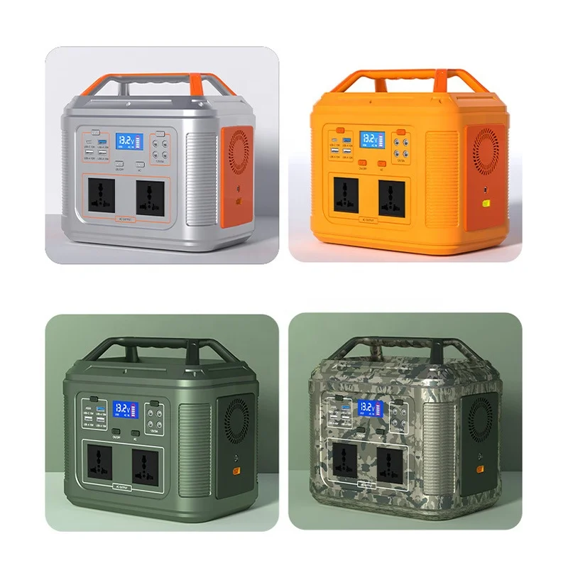High quality 220V 200W 300W  400W 500W portable power station household Emergency storage power camping power supply