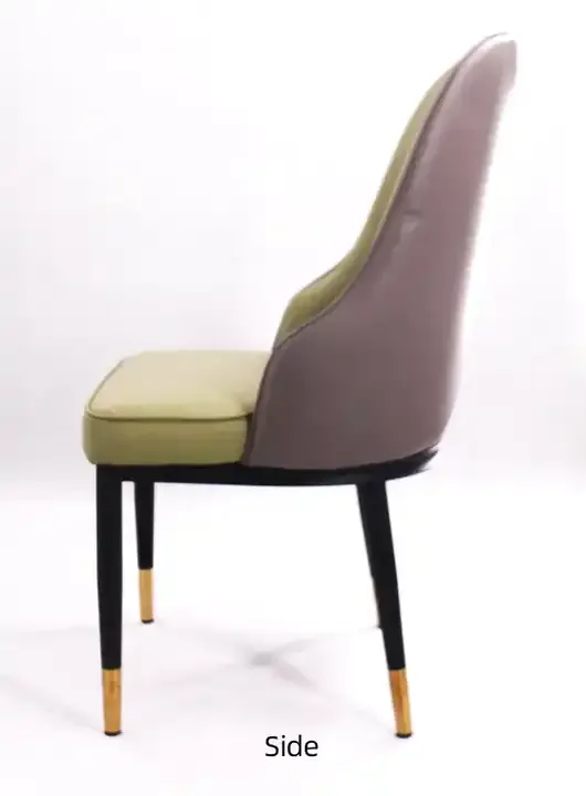 Hot Sale Home Furniture Dining Room Chair Restaurant Cheap Price Dine Metal Steel Frame Chairs Velvet Ding Chair With Gold Leg