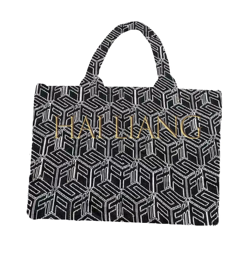 Custom Tapestry tote bag wholesale new design woven tapestri bags blanket fabric shopping bag for women