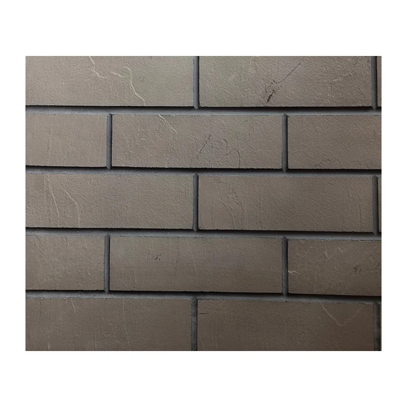 Antifire 3D Flexible stone Brick for exterior wall cladding material thin soft bendable  MCM flexible Soft Stone Facing Tile
