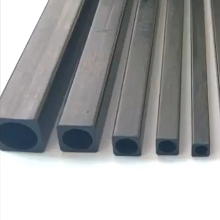 Small diameter 2mm 2.5mm 3mm 4mm 5mm 6mm 8mm 10mm  carbon fiber square tube rod