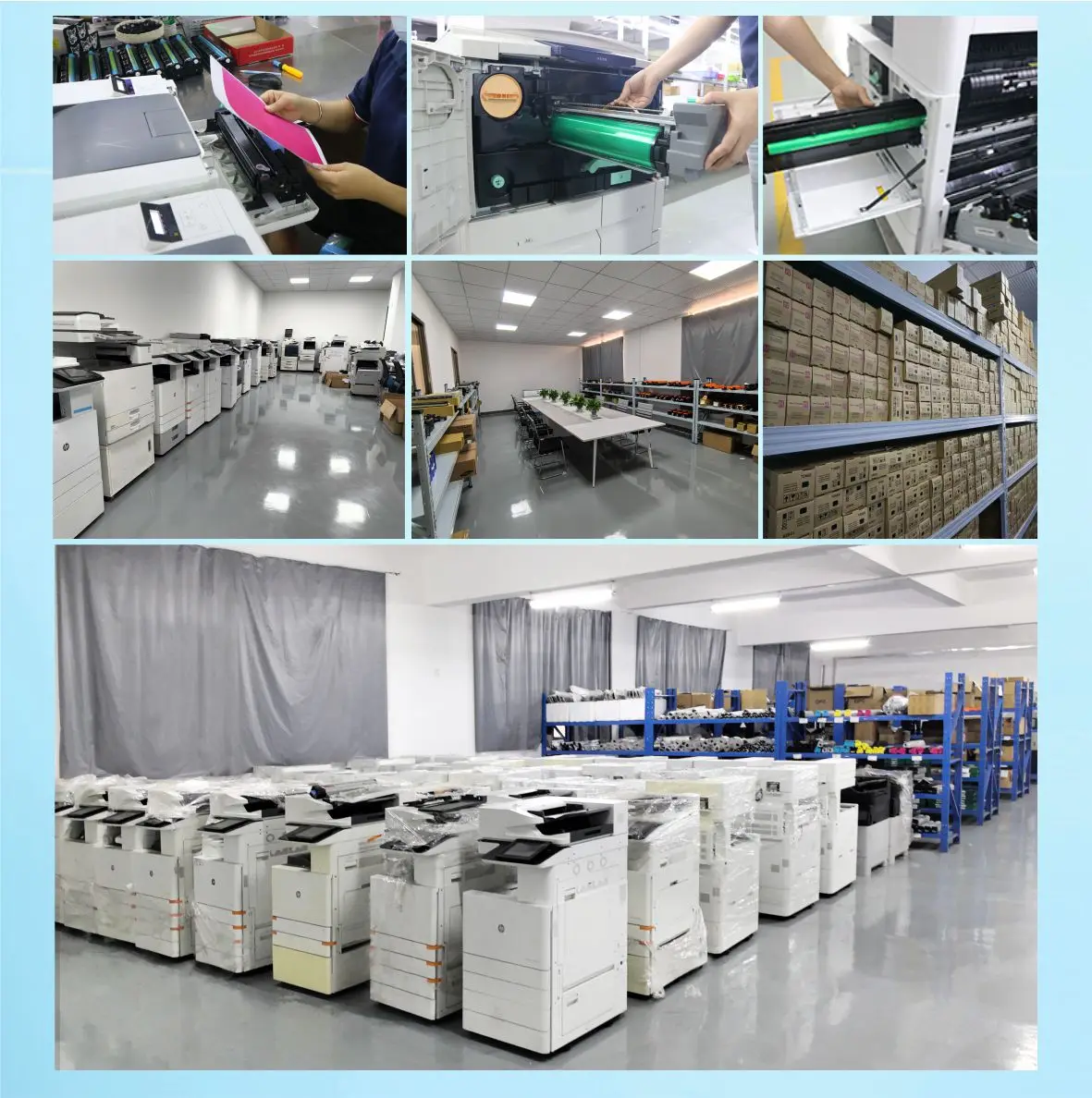 Восстановленный принтер W9005MC с десятью печатью 80-90% новый для HP LaserJet управляемый MFP M72525dn