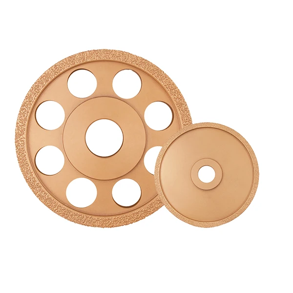 Вакуумный алмазный шлифовальный круг для чугуна, Круглый Алмазный шлифовальный инструмент