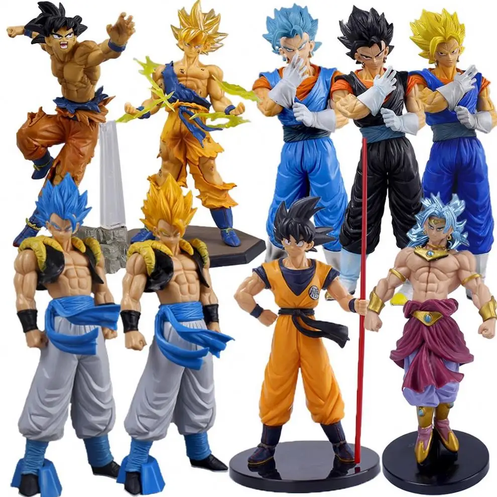 Z фигурка Goku Kakarotto Vegeta Saiyan модель цветная коробка и сумка из ОПП-пленки мультяшная игрушка Grete унисекс Dra-gon Ball
