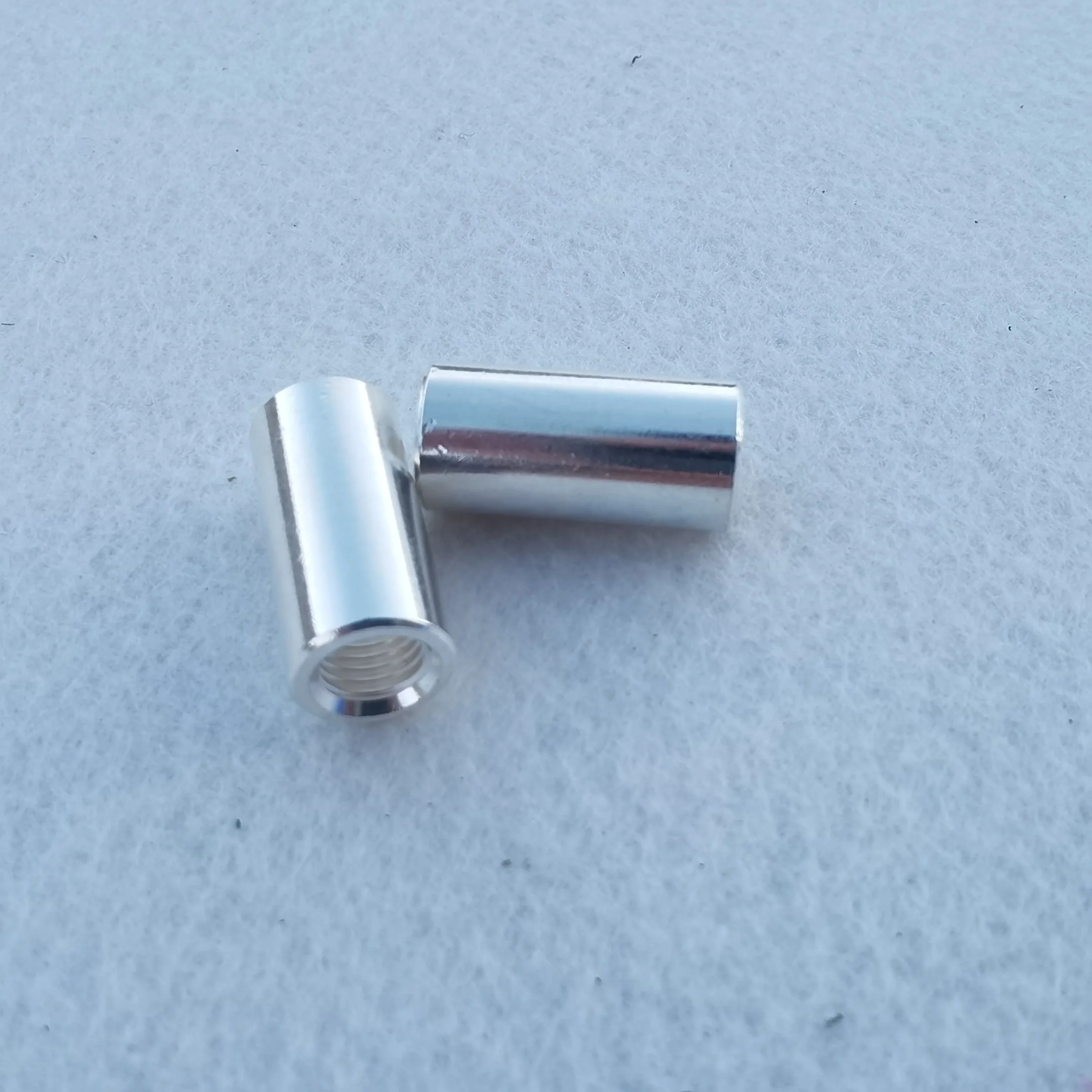 
CNC Custom stainless steel/brass/aluminum round coupling nut,hex round coupling nuts 