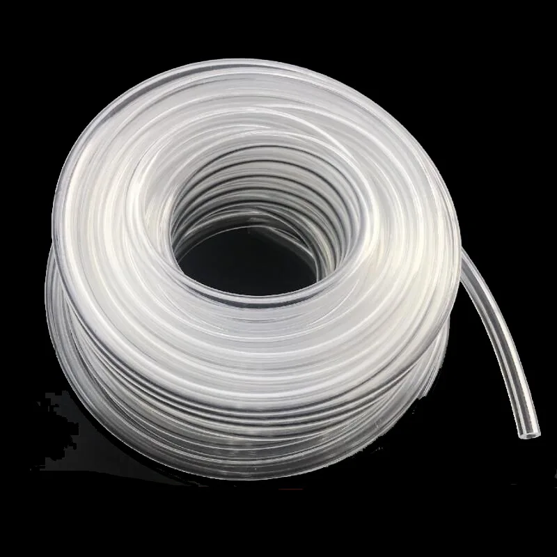 Inner Diameter 4mm PVC Fish Tank Aquarium System Fitting Air Pump Clear Soft Tube Hose