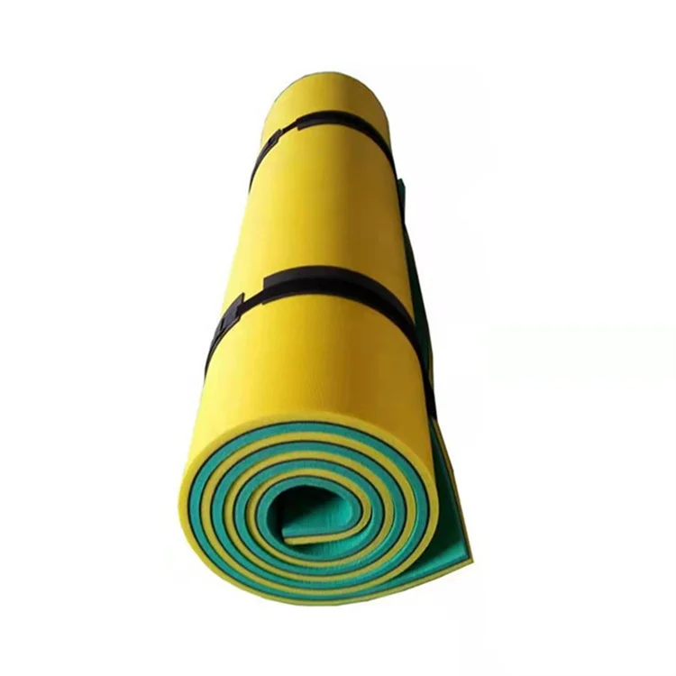 Most Popular Manufacturer Swimming Lane Line Eco Friendly Xpe Floating Water Tummy Mat Inflatable Floating Water pad Beach