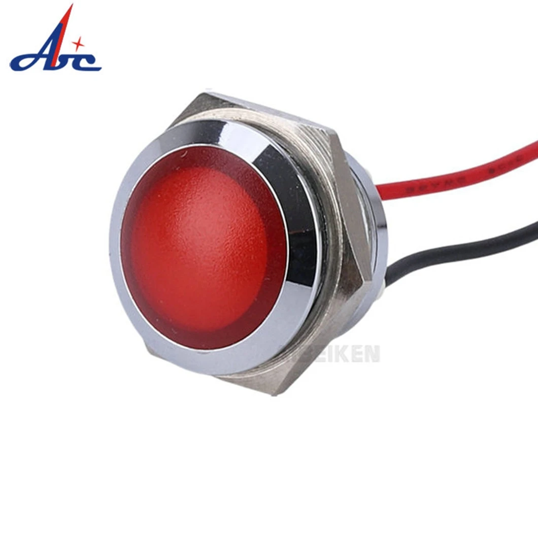 ABILKEEN Electrical Panel Indicator Lights Min Voltage 3V Red/White/Blue/Luminous Color Indicator Light