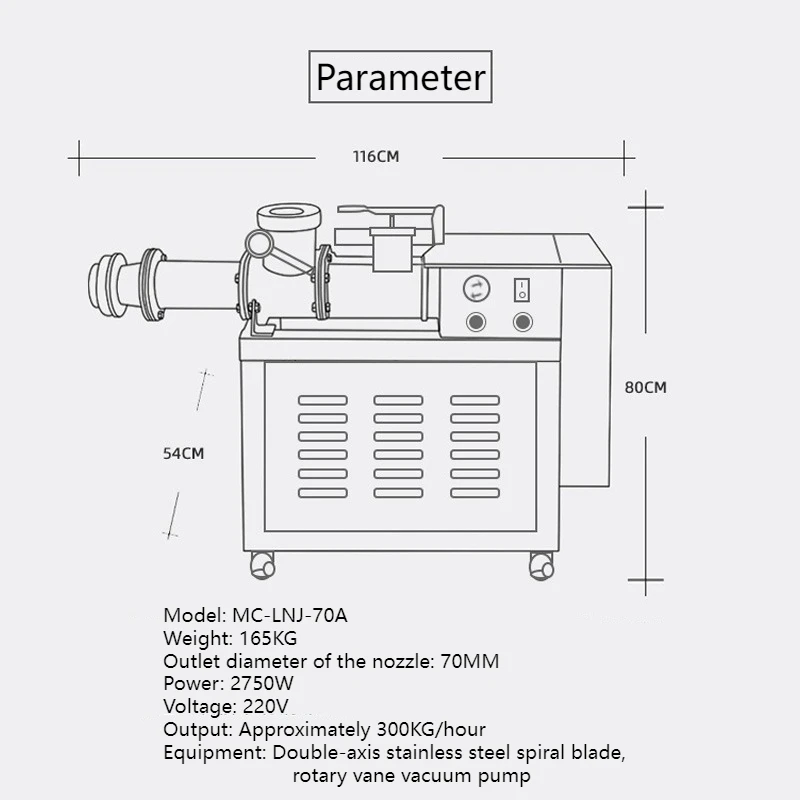 Mixer Pottery Clay Vacuum Extruder Vacuum Mud Refining Machine for Ceramic Pottery Clay Making Machine