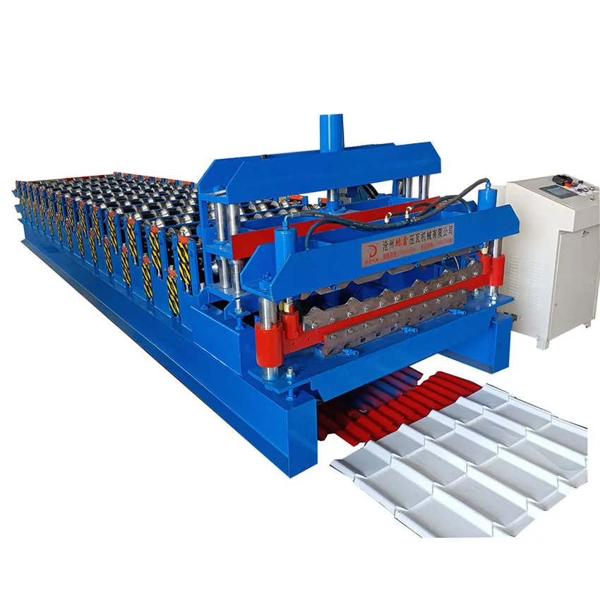 Roof Use Corrugated Profile Steel Roofing Sheet Roof Tile Making Price Steel Double Layer Roll Forming Machine sheet metal rolling machine