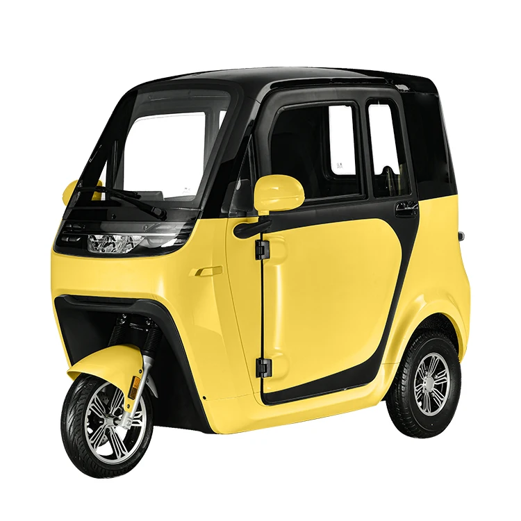 Passenger Closed Electric Tricycle 3-Wheel Motorcycle for Adult