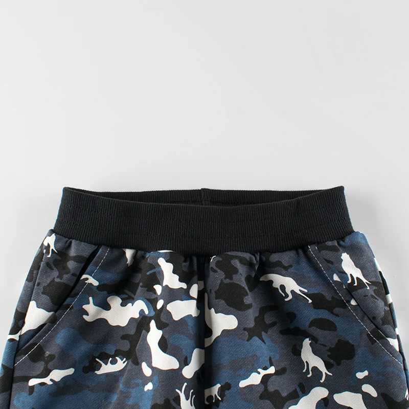 Wholesale High Quality Boys Casual Long Pant Boys Camouflage Training Jogger Pants