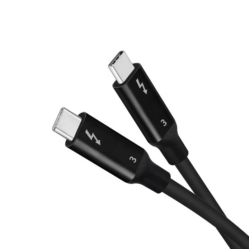 40Gbps 100W Thunderbolt 3 Super Fast Charger Type C to C  Cable Charging  USB C to C Cable adapter