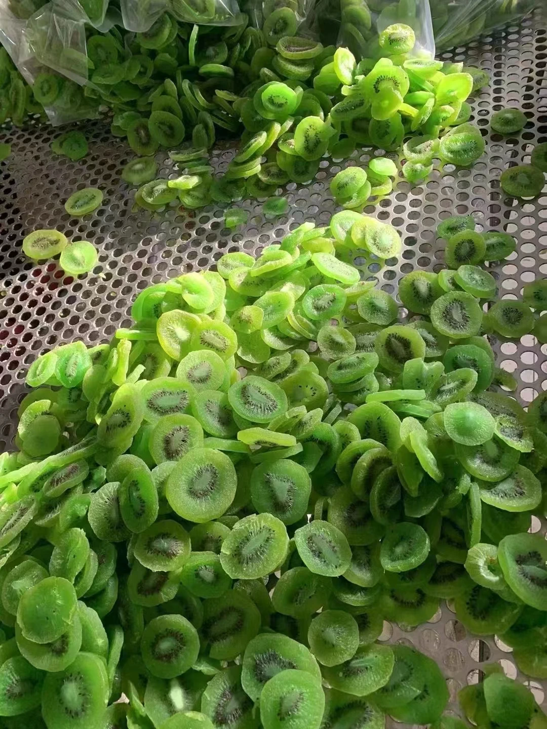 Заводская оптовая продажа HACCP ISO сертифицированные сухофрукты высокого качества сушеные ломтики киви консервированные