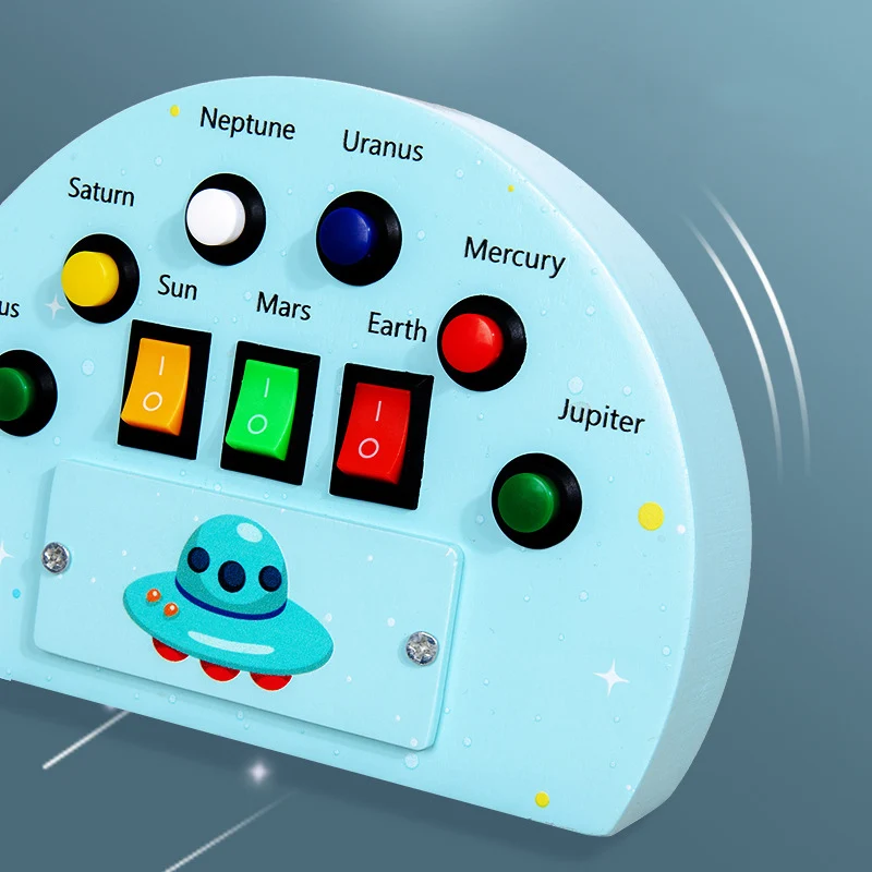 Деревянная доска для игр с 9 светодиодами