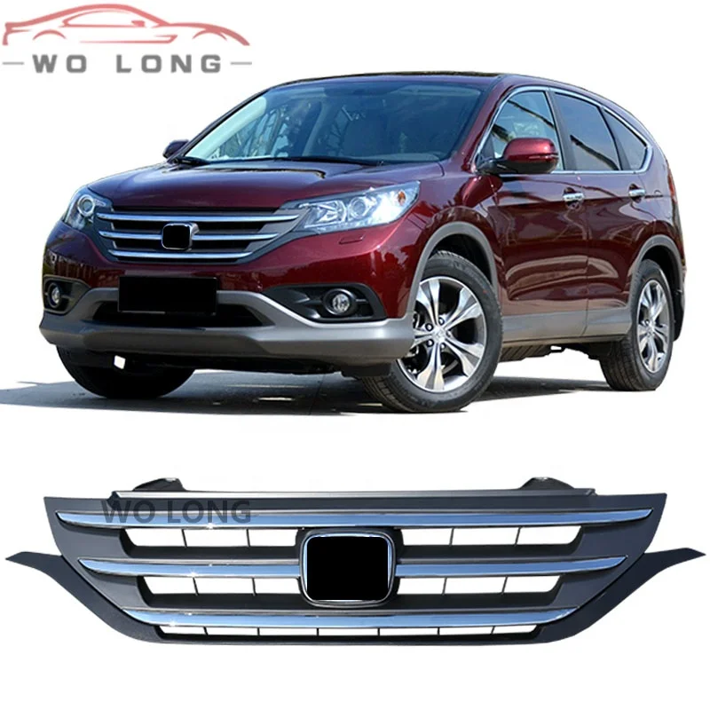 
New Body Parts Front Grille 71121-T0T-H01ZA Car Front Bumper Grill For Honda CRV 2012-2014 Grill 