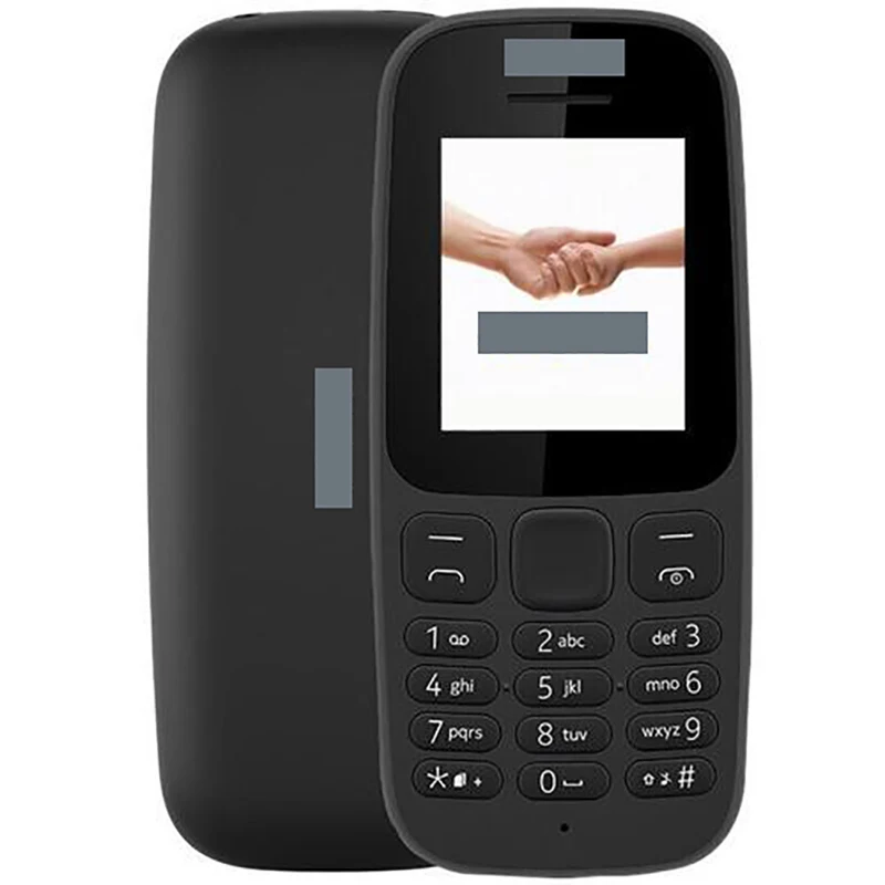 China Low Price Phone 1.8 Inch Oem Wholesale 2g Dual Sim Card Feature Phone Fm Radio Unlocked Basic Mobile Phones For 105