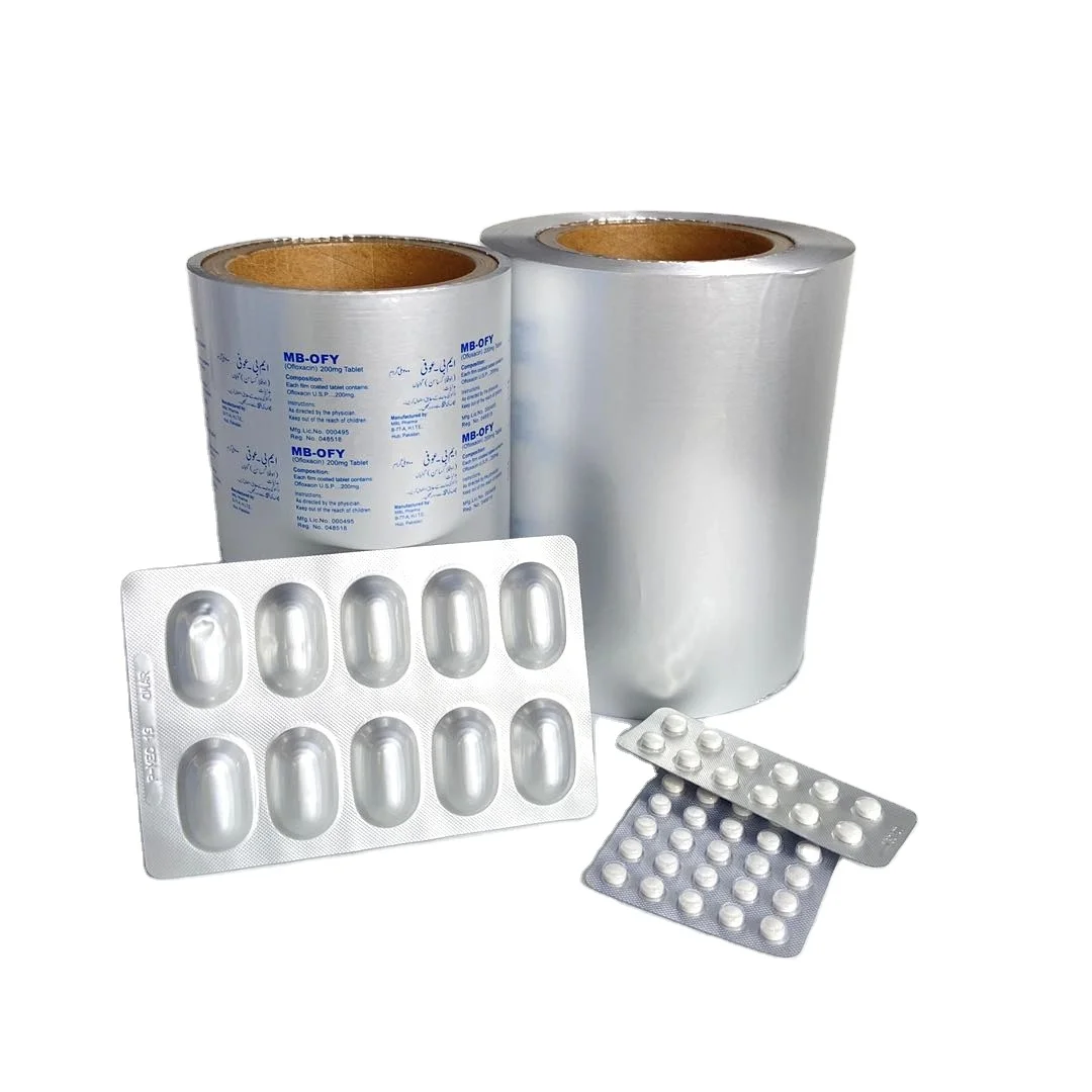 Высокое качество Заводская цена Pharm блистерная упаковка Alu холодноформовочная фольга в рулоне
