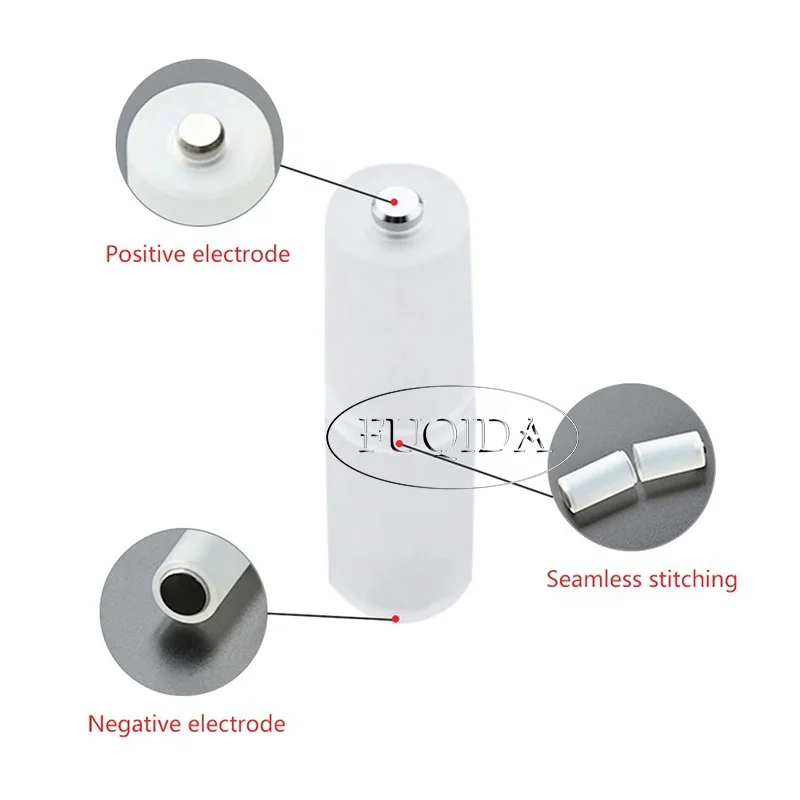 Aaa to Aa Battery Adapters Holder Converter Cases Box White Battery Holder Switcher